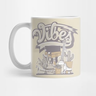 Vibes Muslin Sneaker Art Mug